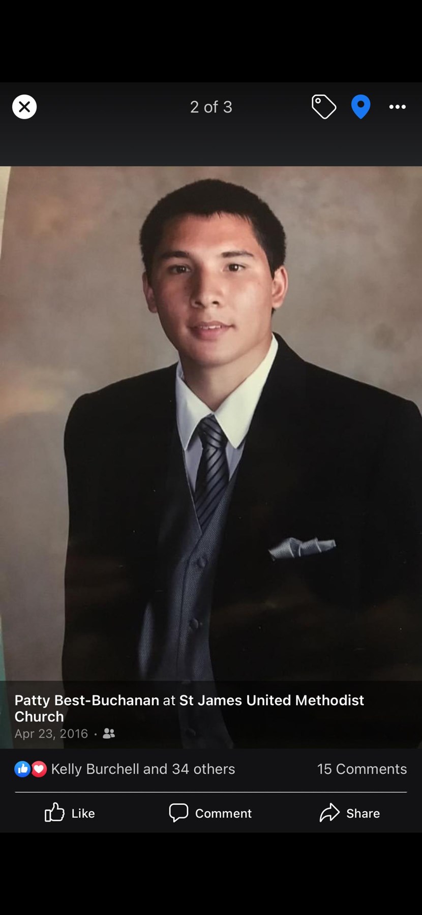 Avis de décès de John Timothy Buchanan