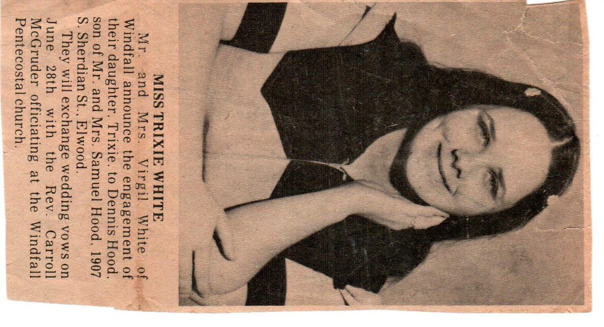 Obituary of Trixie Hood