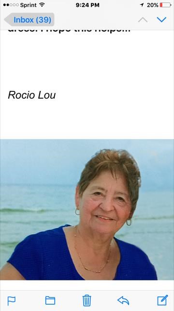 Obituary of Maria Elba Marroquin