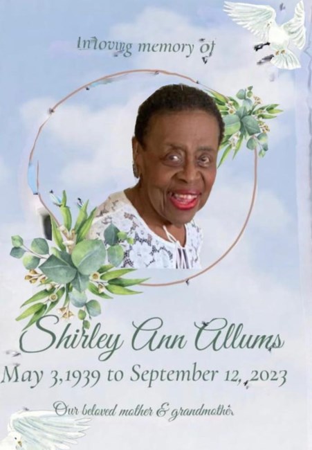 Obituary of Shirley Ann Allums
