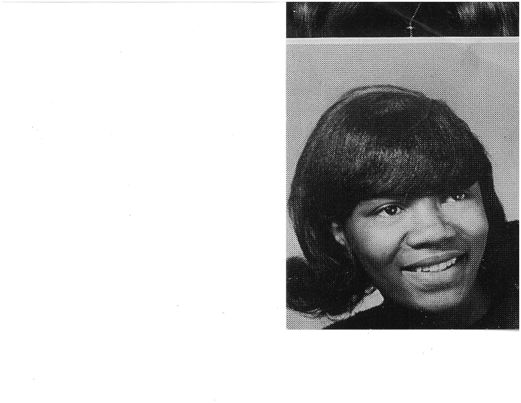 Obituary of Mary E. Singleton