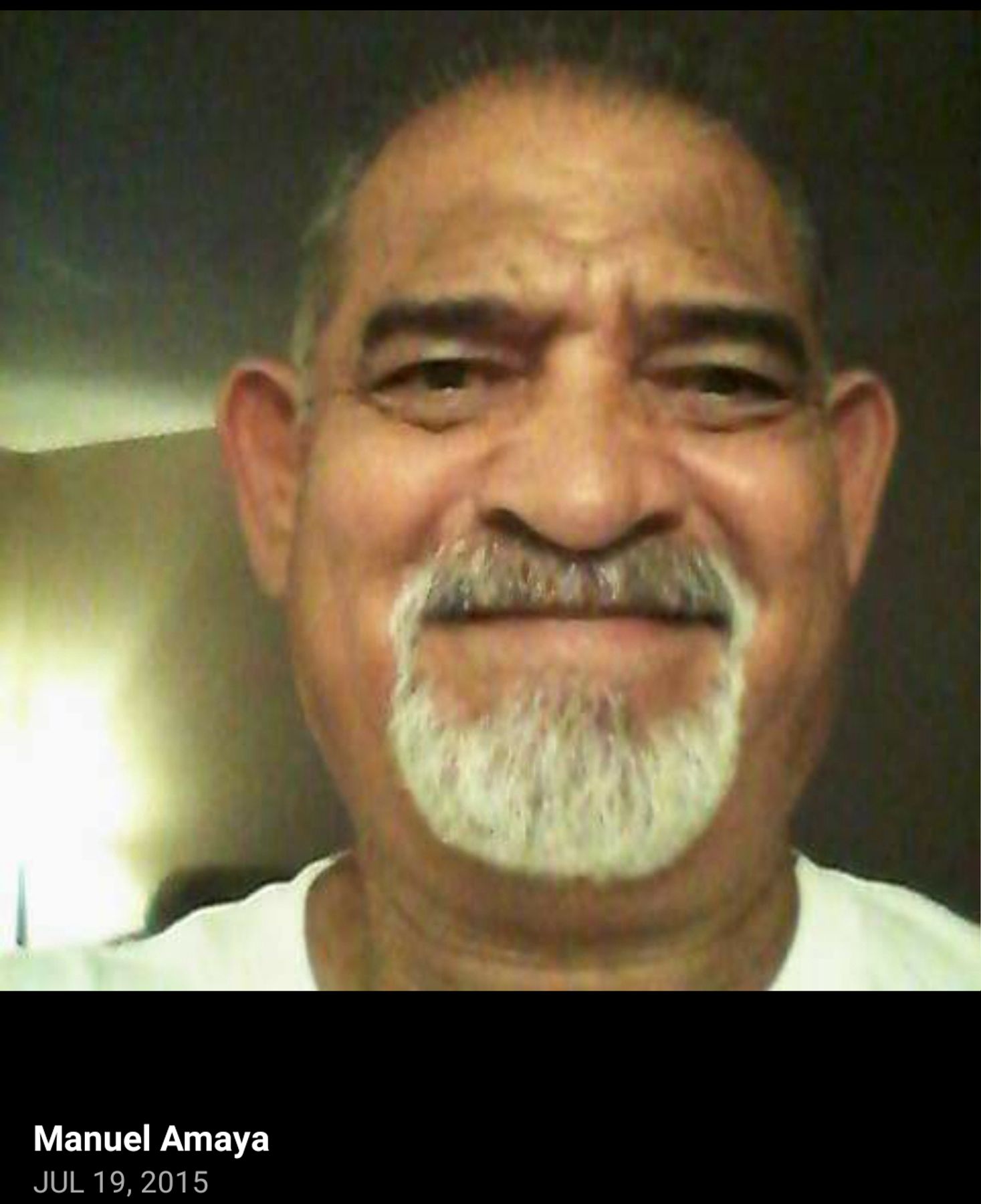 Obituary of Manuel Steve Amaya