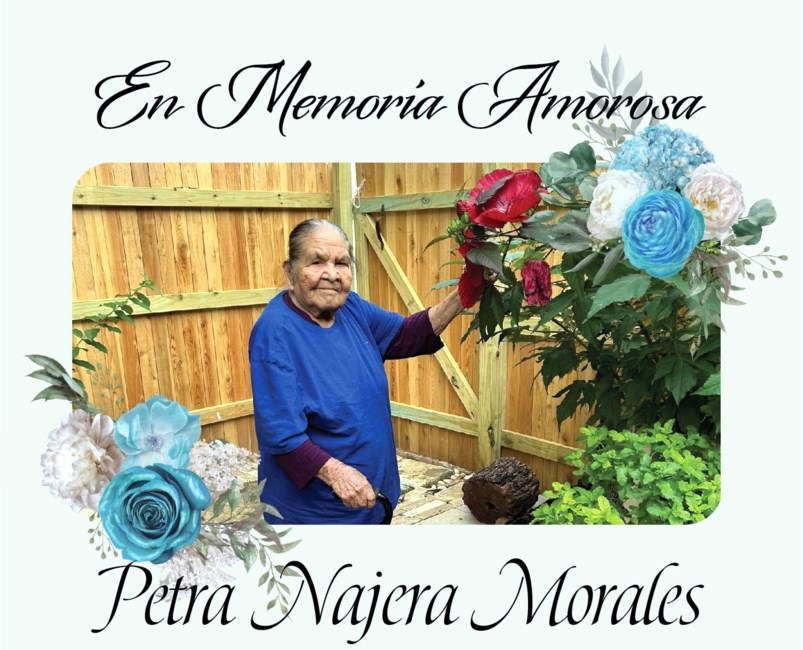 Obituario de Petra Najera Morales