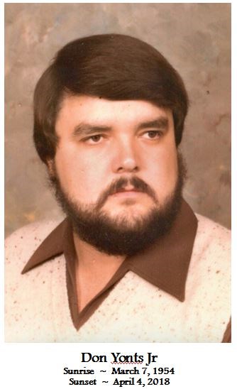 Obituary of Harold Don Yonts Jr.