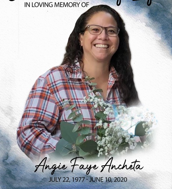 Avis de décès de Angie Faye Ancheta