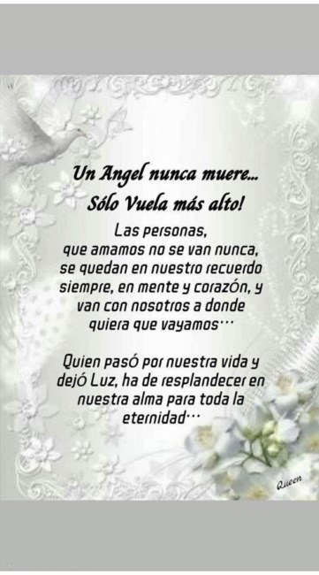 Obituario de Juana Suarez Aguirre