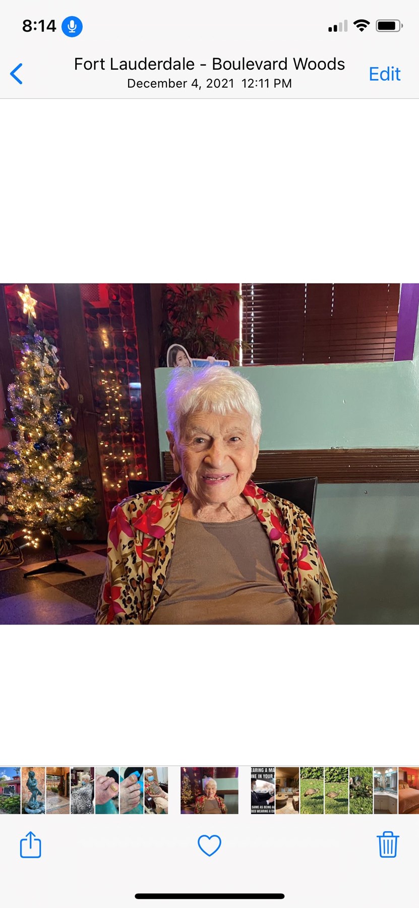 Obituary of Florence Mollie Shapiro