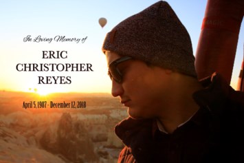 Obituary of Eric Christopher Reyes