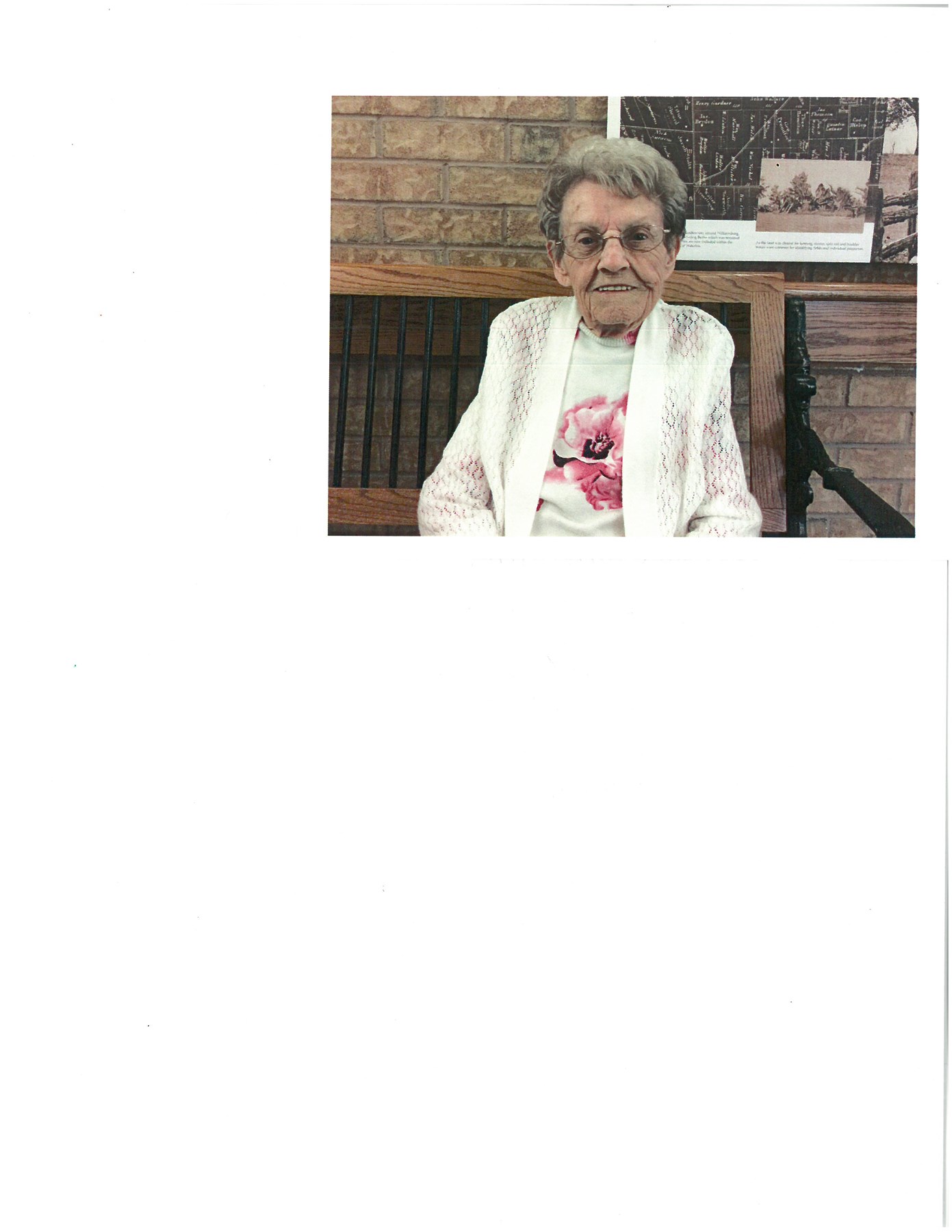 Obituary of Irene Frances Nicholson