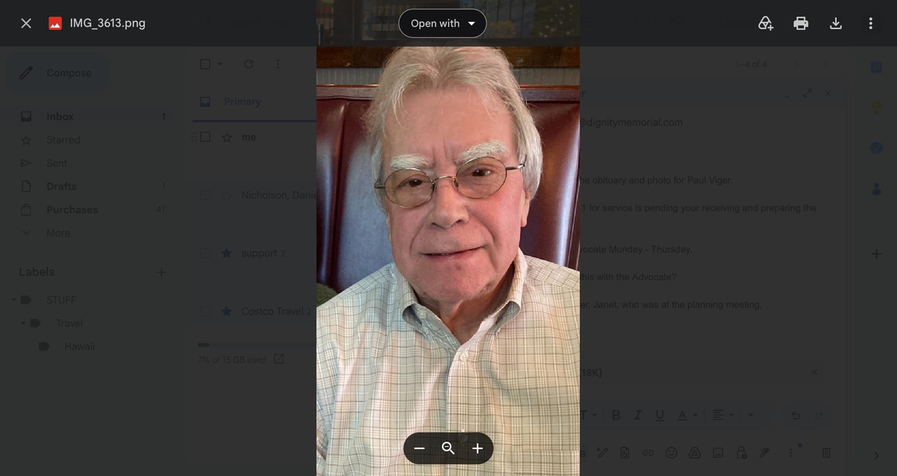 Obituary of Paul "Rusty" Viger