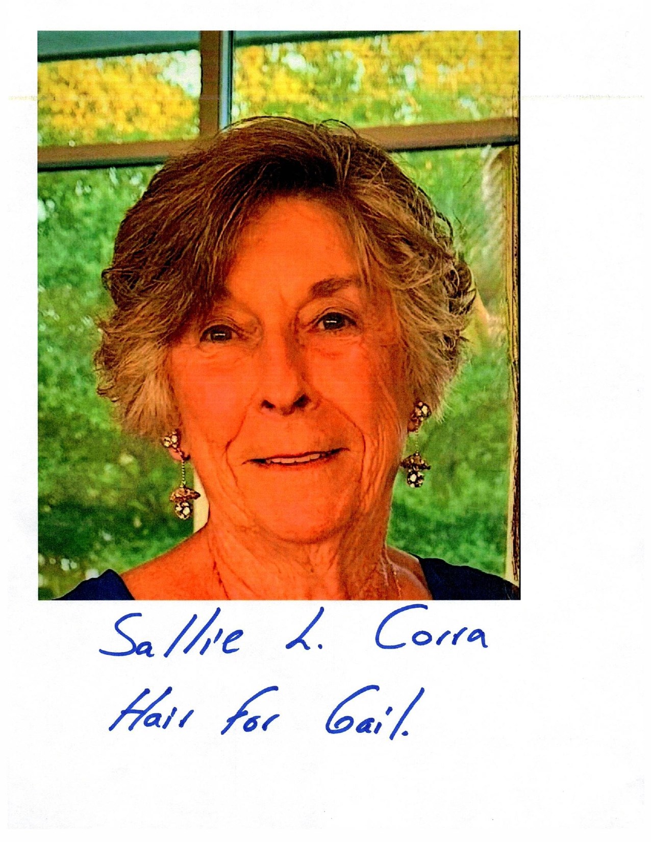 Obituary of Sallie Lee Corra