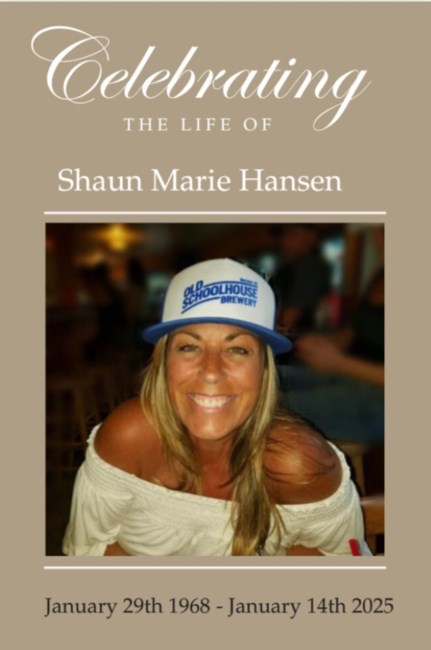 Obituary of Shaun Marie Hansen