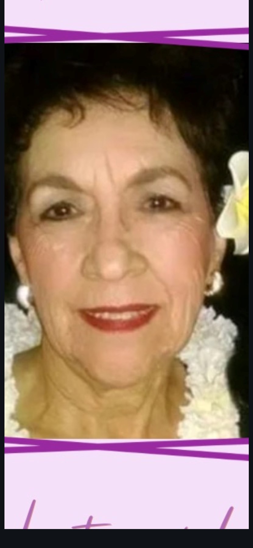 Avis de décès de Elisa Lopez Gonzalez