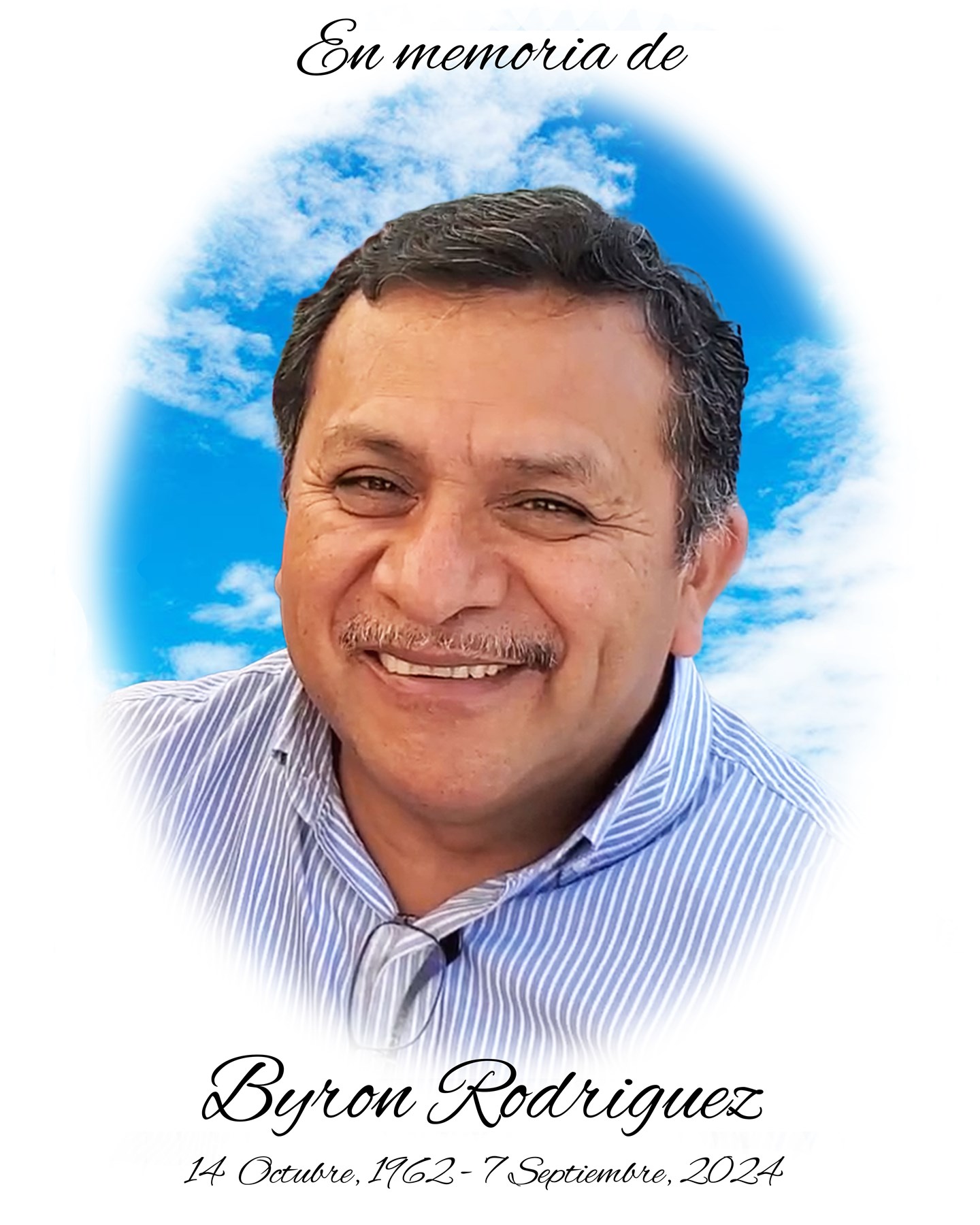 Obituary of Byron Eduardo Rodriguez Meneses