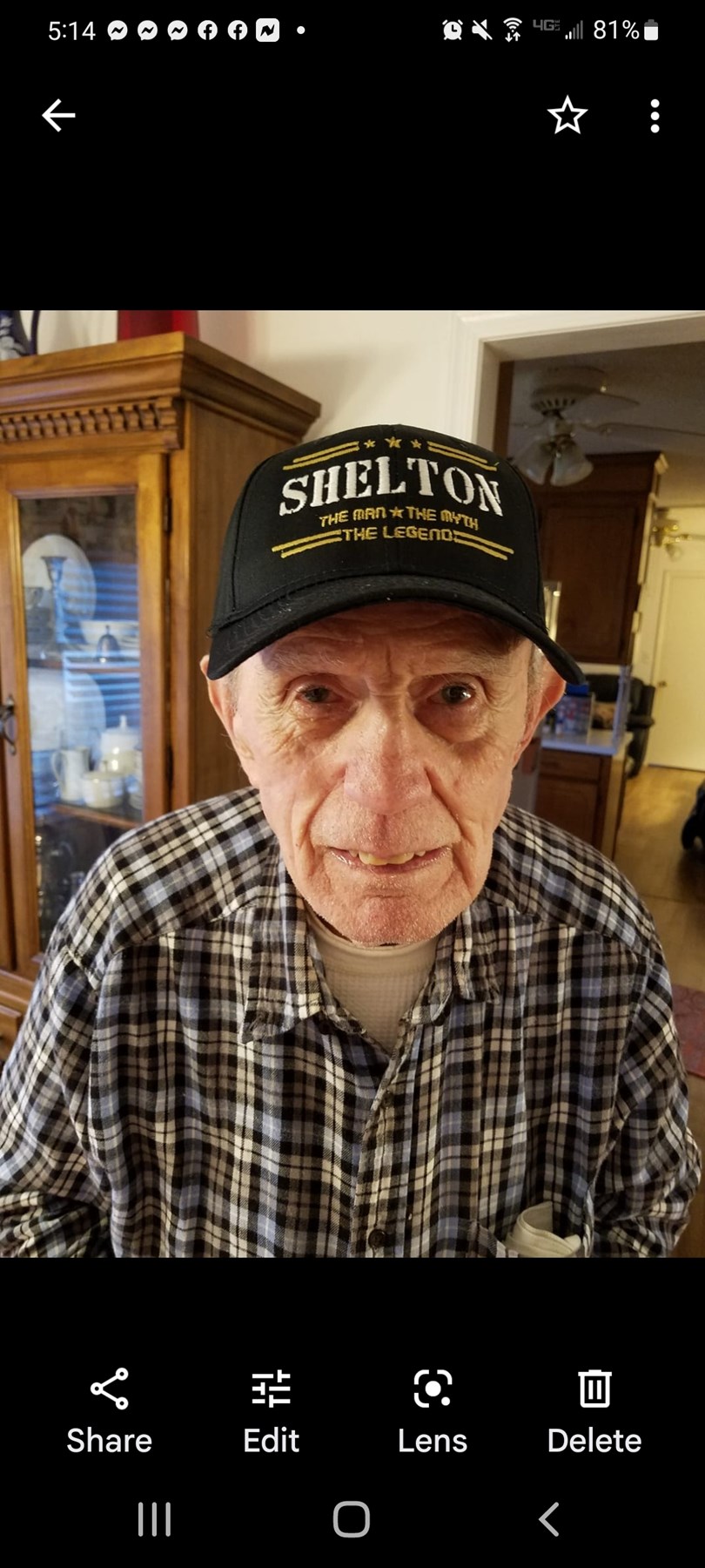 Obituary of Carl D Shelton