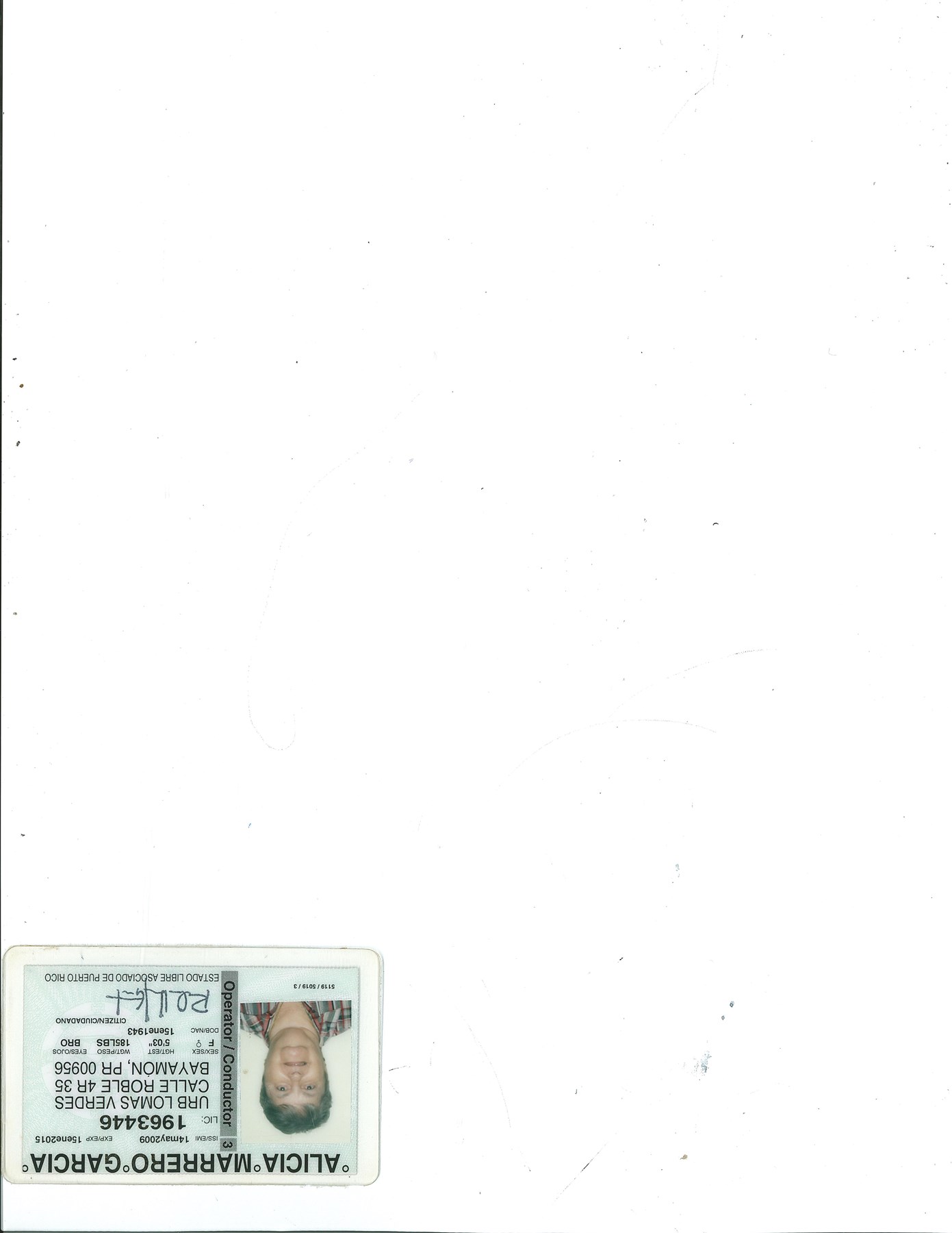 Avis de décès de Alicia Marrero García