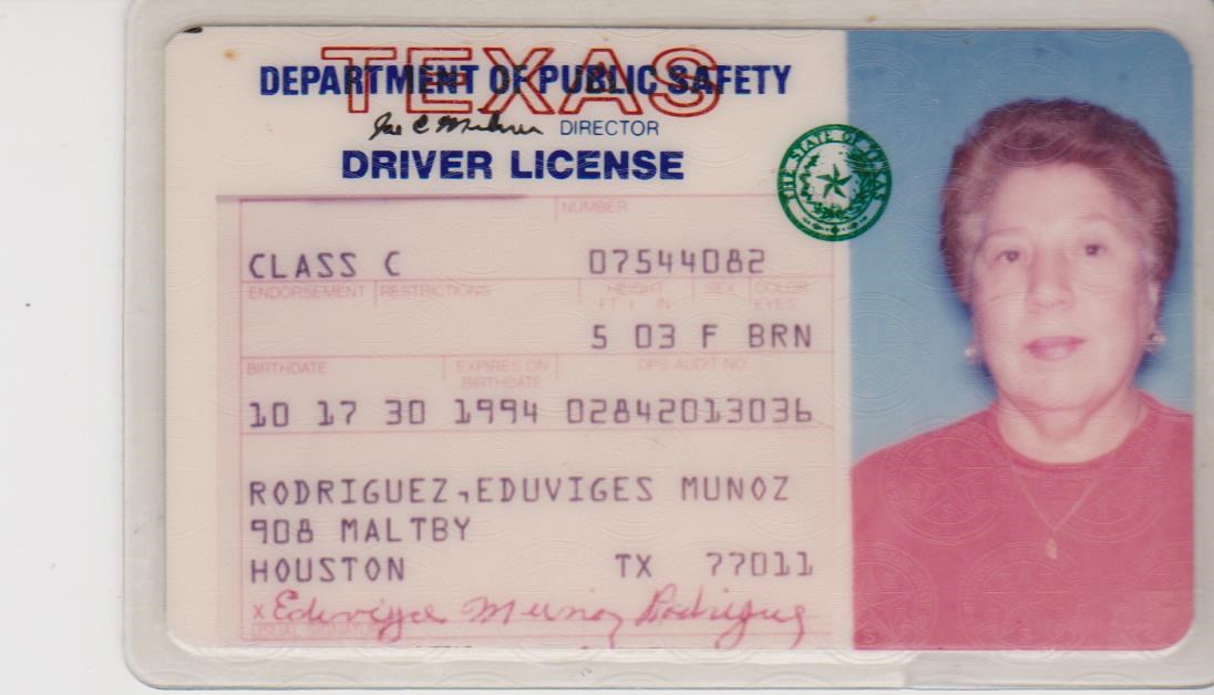 Obituary of Eduviges Rodriguez