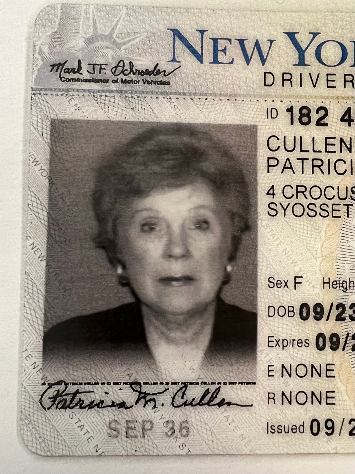 Obituary of Patricia M. Cullen