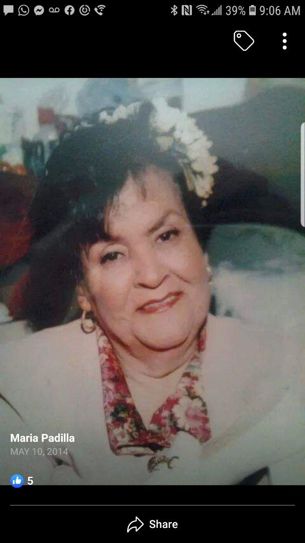 Obituary of Micaela Padilla