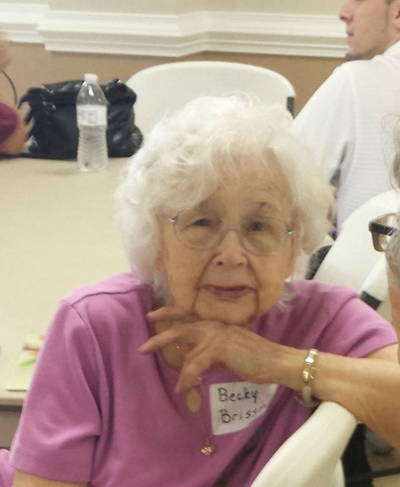 Obituary of Rebecca S Brisson