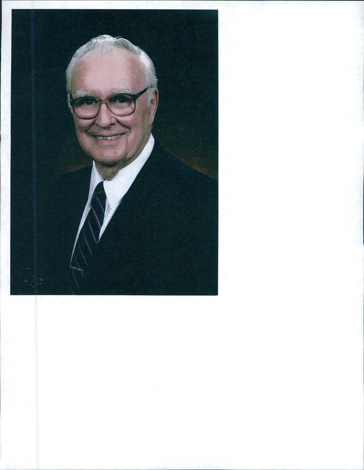 Avis de décès de William Arthur Brown