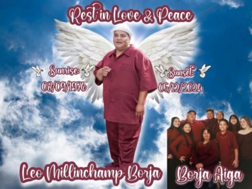 Obituary of Leo "Big Cheez" Millinchamp Borja