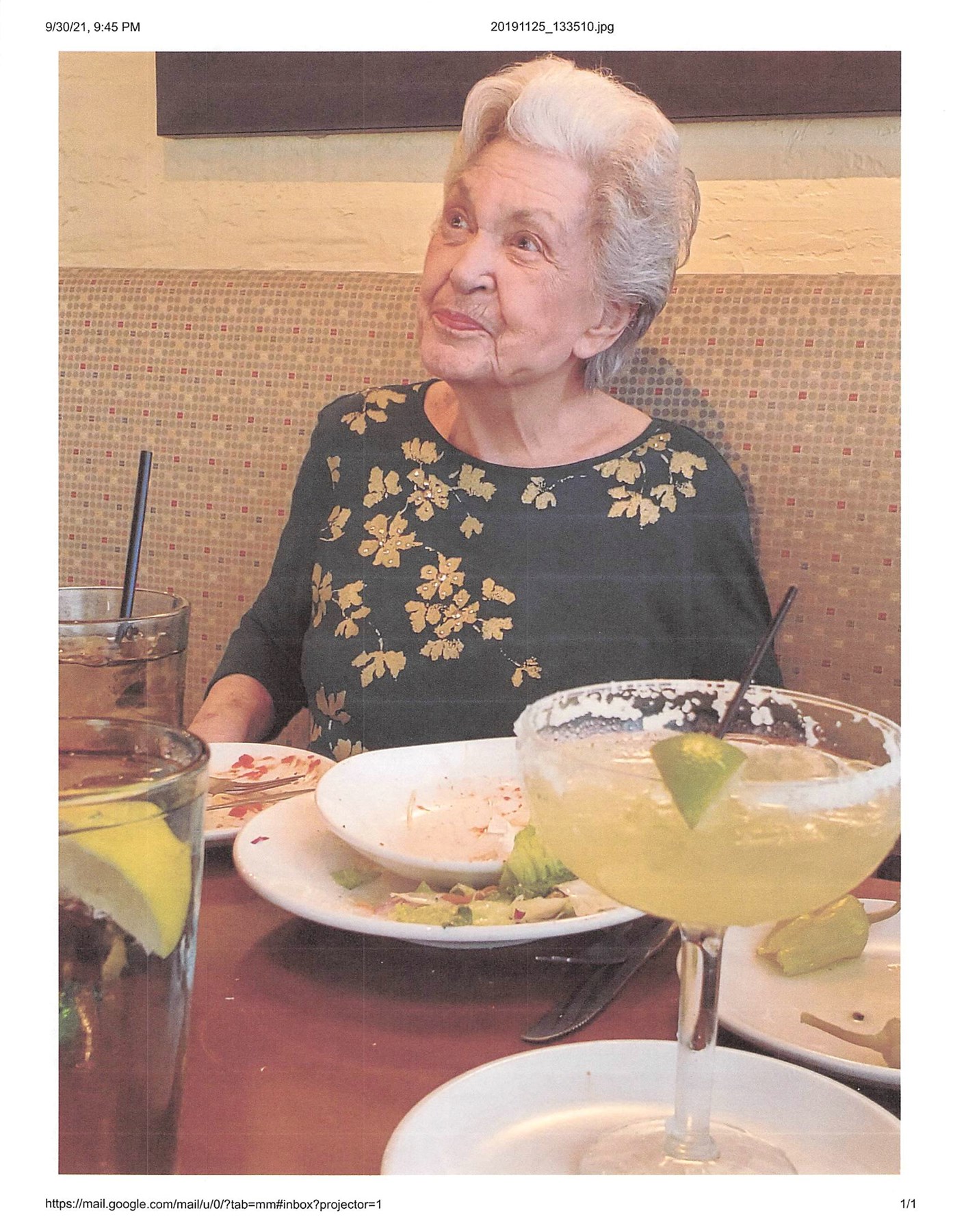 Obituary of Ann Franklin Chappell