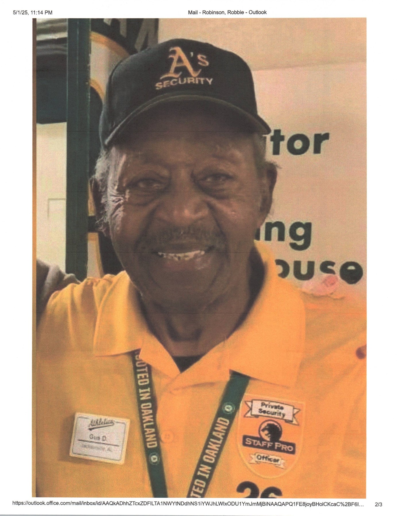 Obituary of Mr. Guss Calvin Dobbins