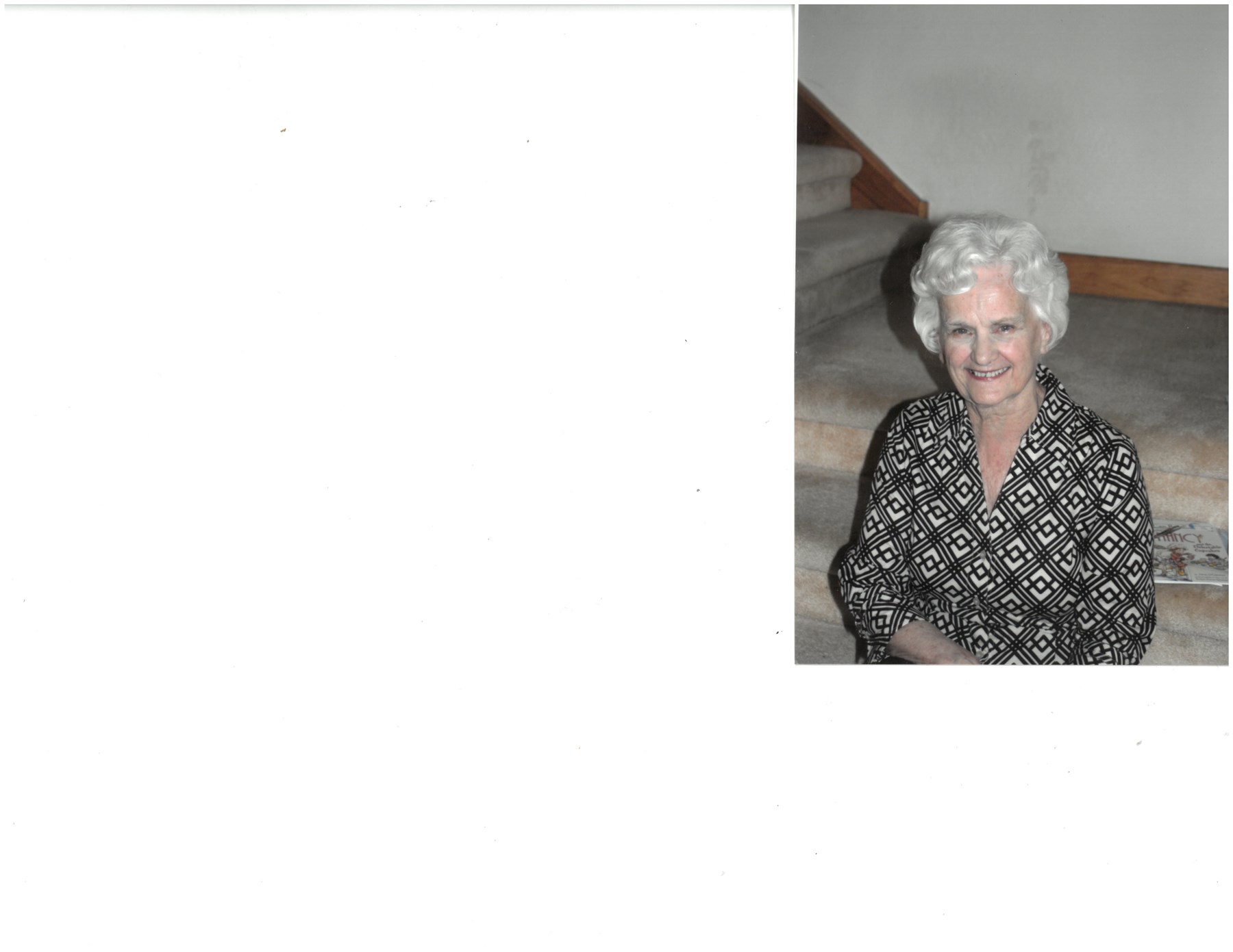 Obituary of Irene Mary Stevens