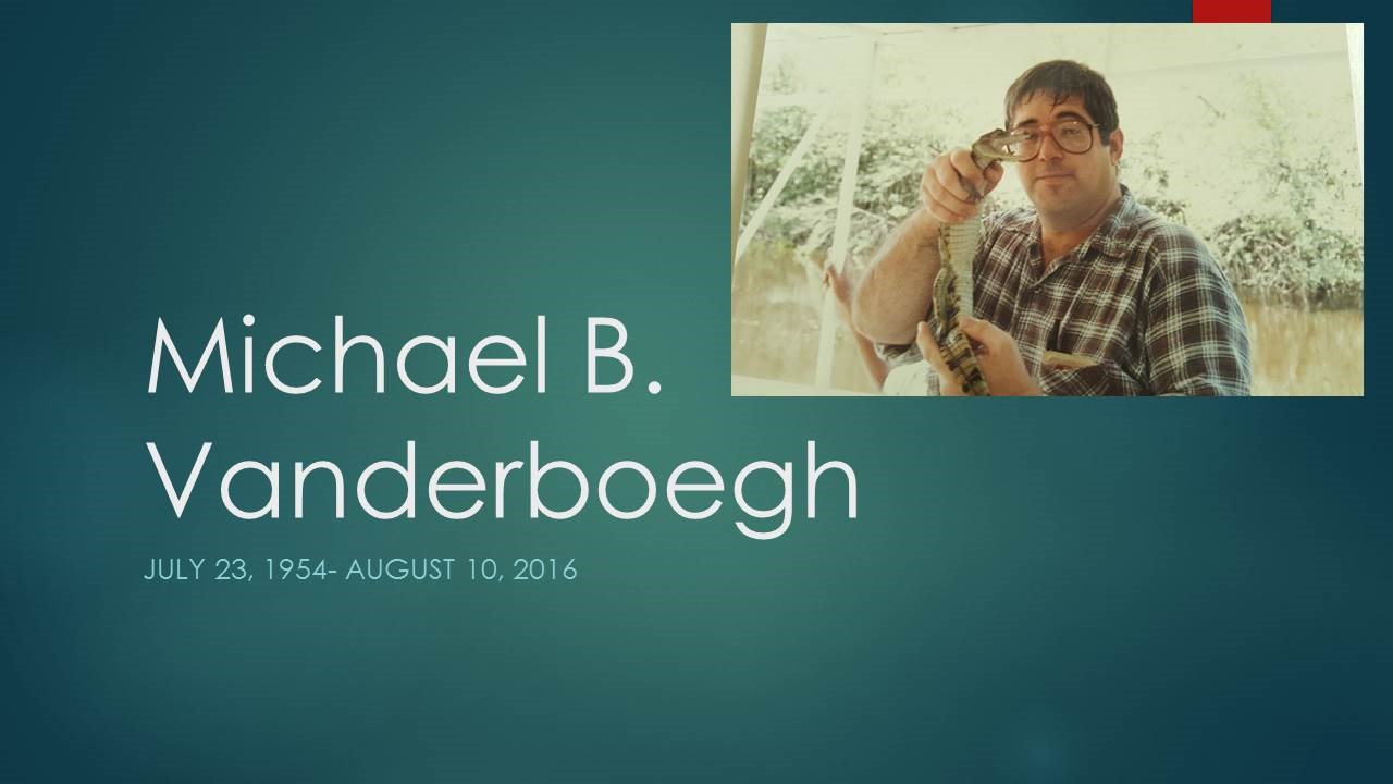 Obituary of Michael Brian Vanderboegh
