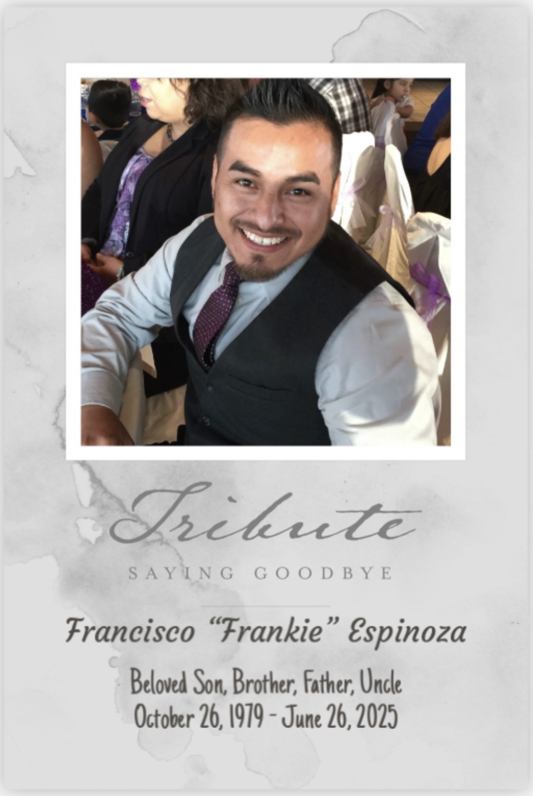 Obituary of Francisco Espinoza