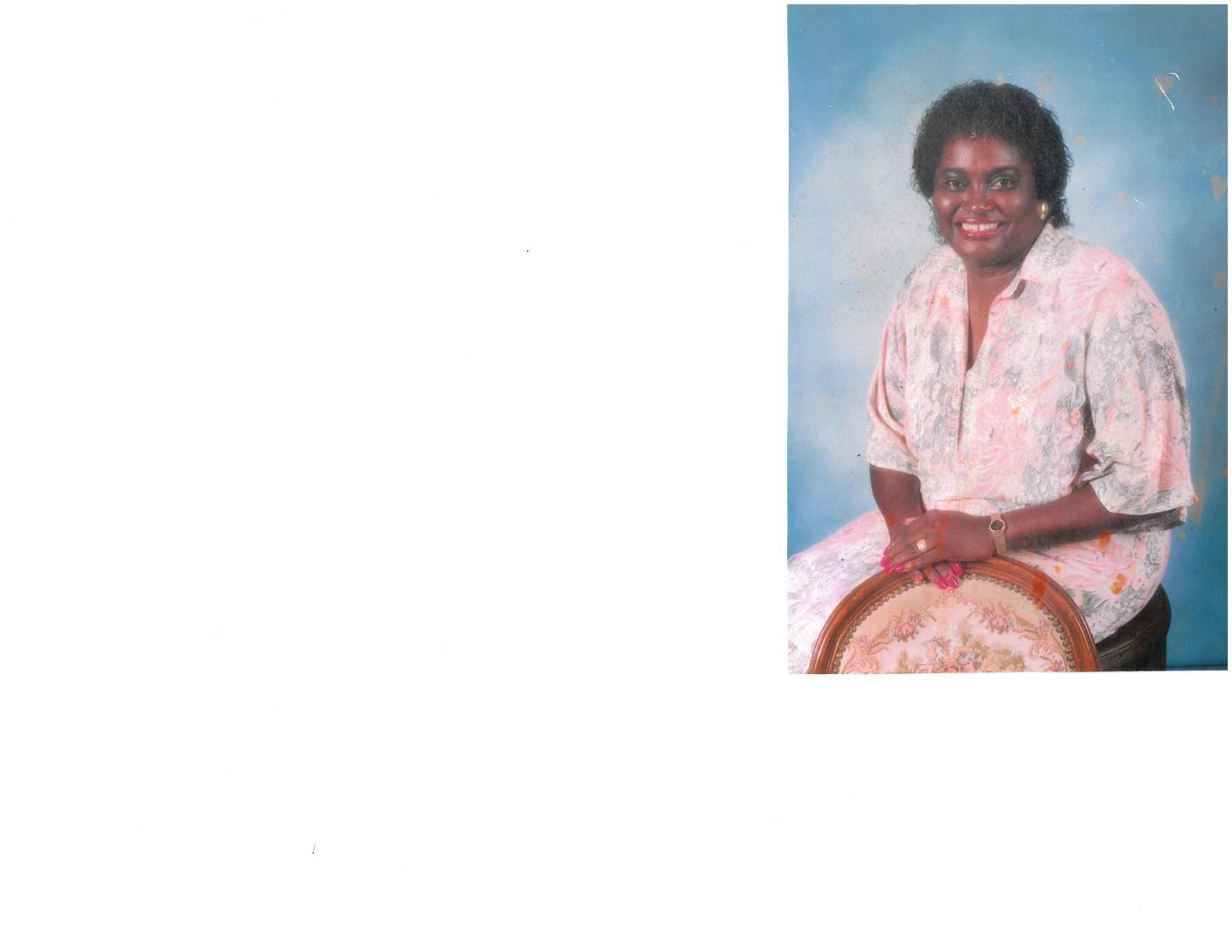 Obituary of Yvonne Charlene Washington