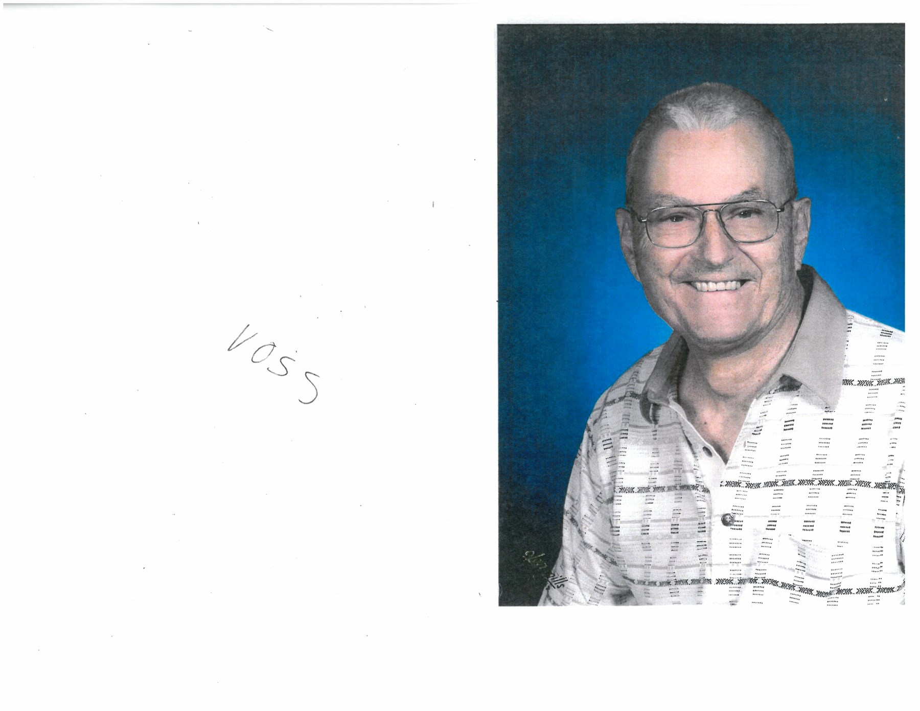 Obituary of Donald O. Voss