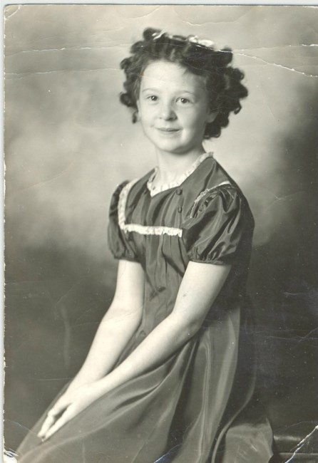 Obituary of Joan Eunice Wigg McCluskey