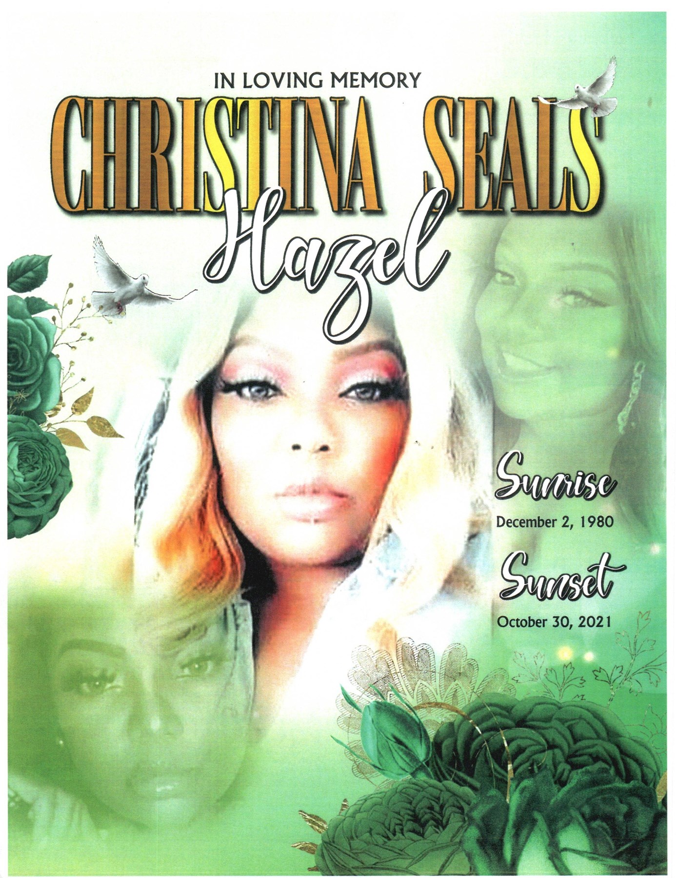 Obituary of Christina Bennette Seals