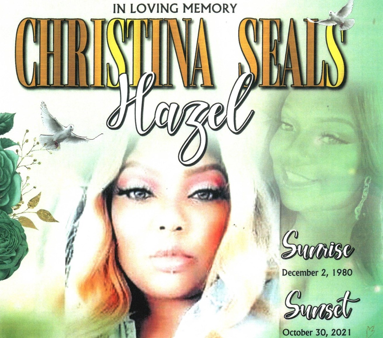 Christina Seals Obituary Oakland, CA