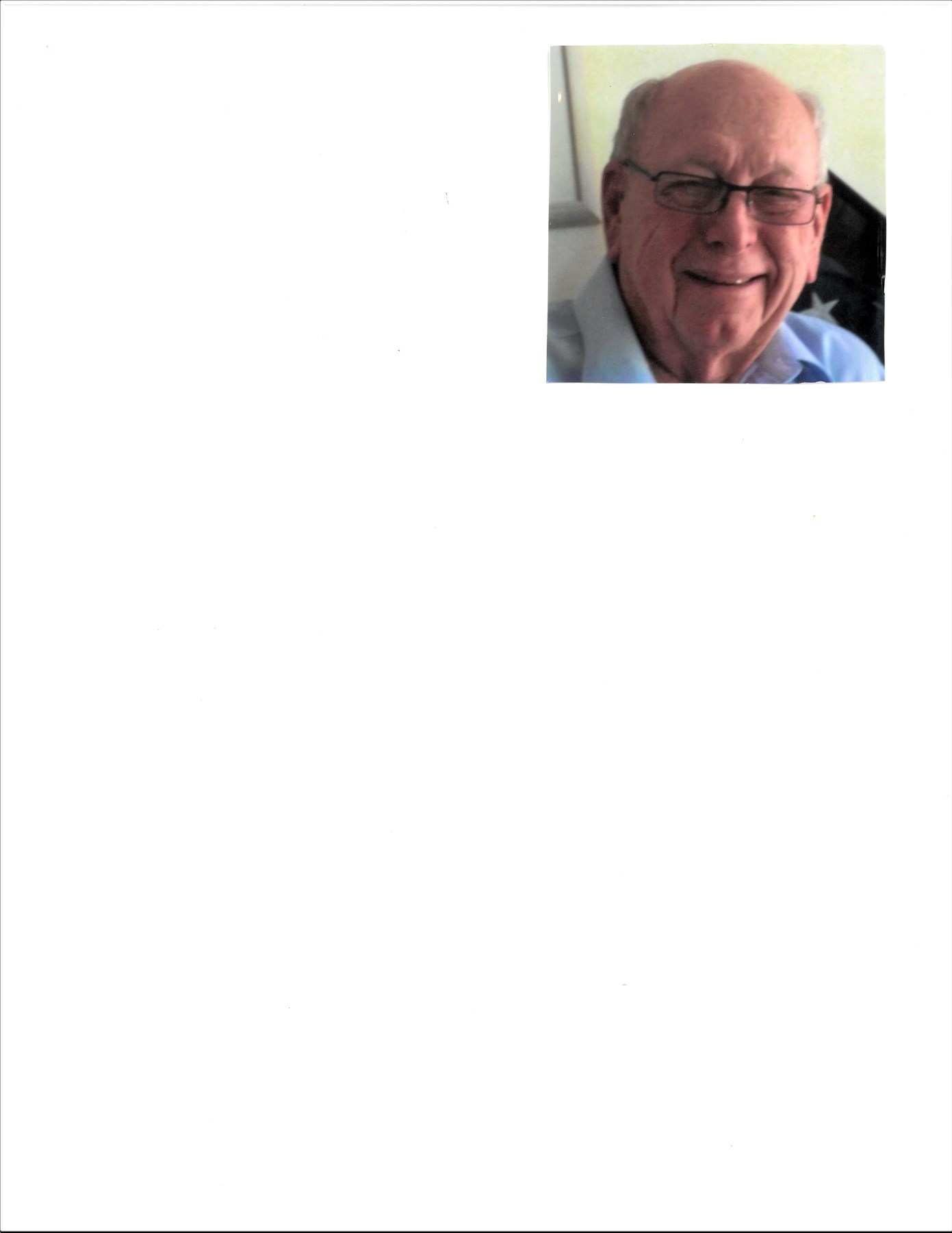 Obituary of Walter Vincent Hutcheson