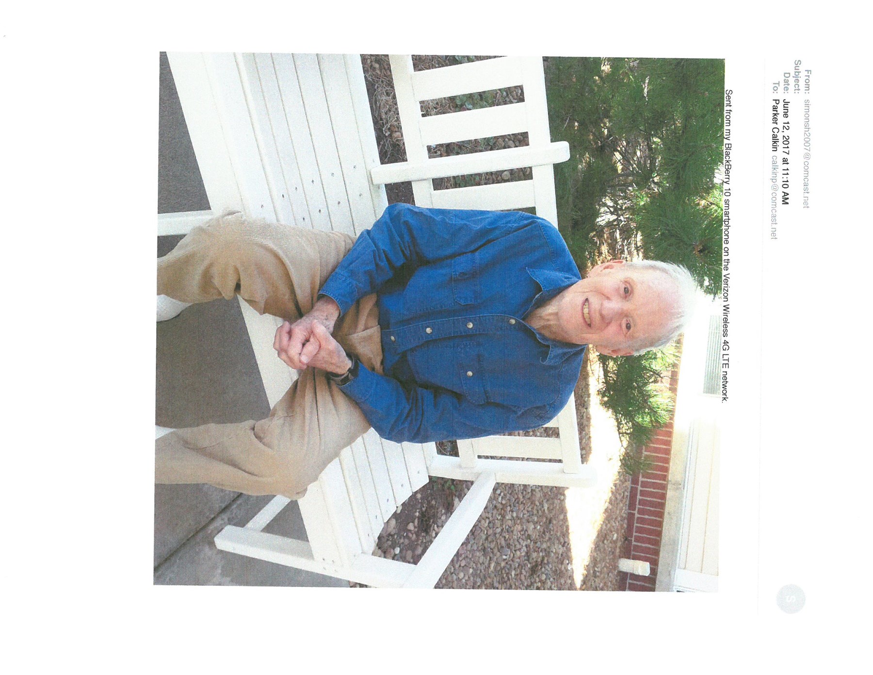 Obituary of Parker E. Calkin