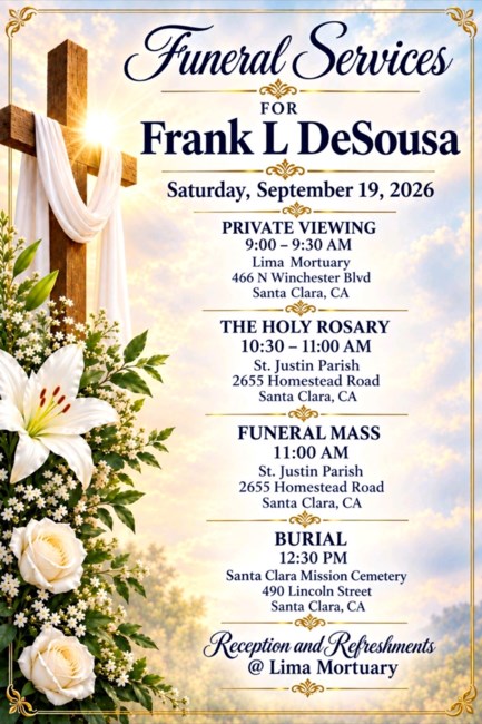 Obituary of Frank L. DeSousa