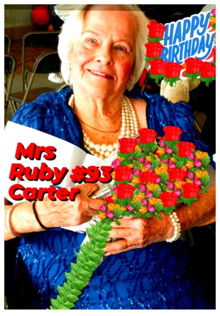 Obituary of Ruby "Geri" Geraldine Carter