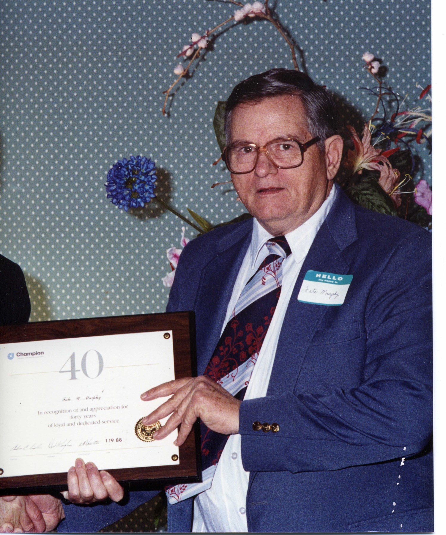 Obituary of Fate W Murphy