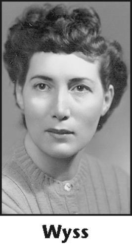 Obituary of Helen M. Wyss