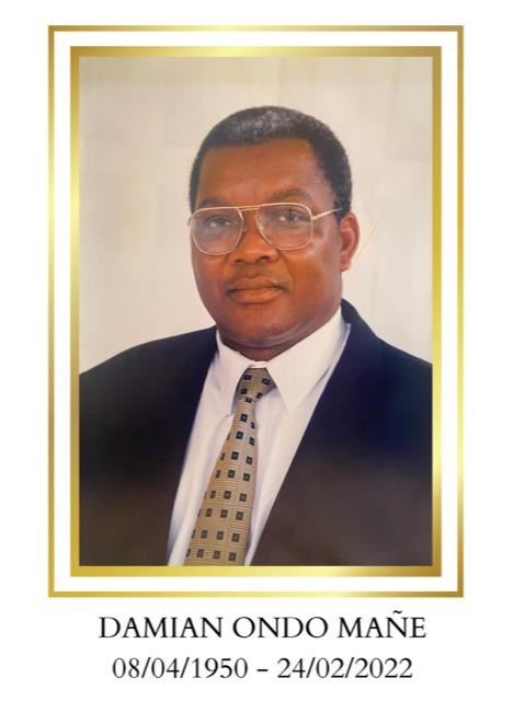 Obituario de Damian Ondo Mane Ondo