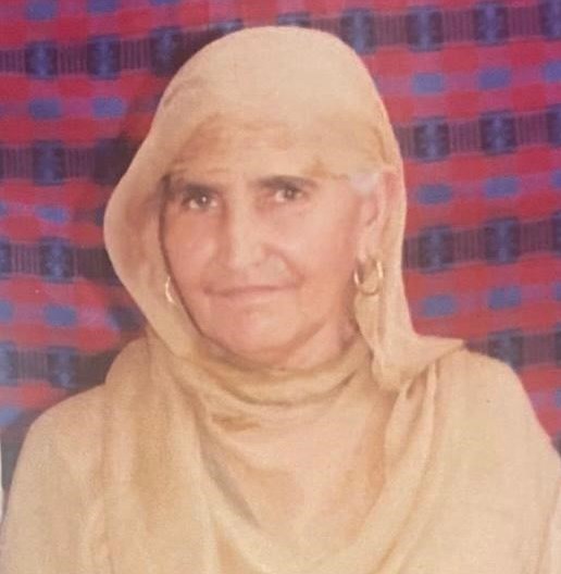 Obituary of Sukhwinder Kaur