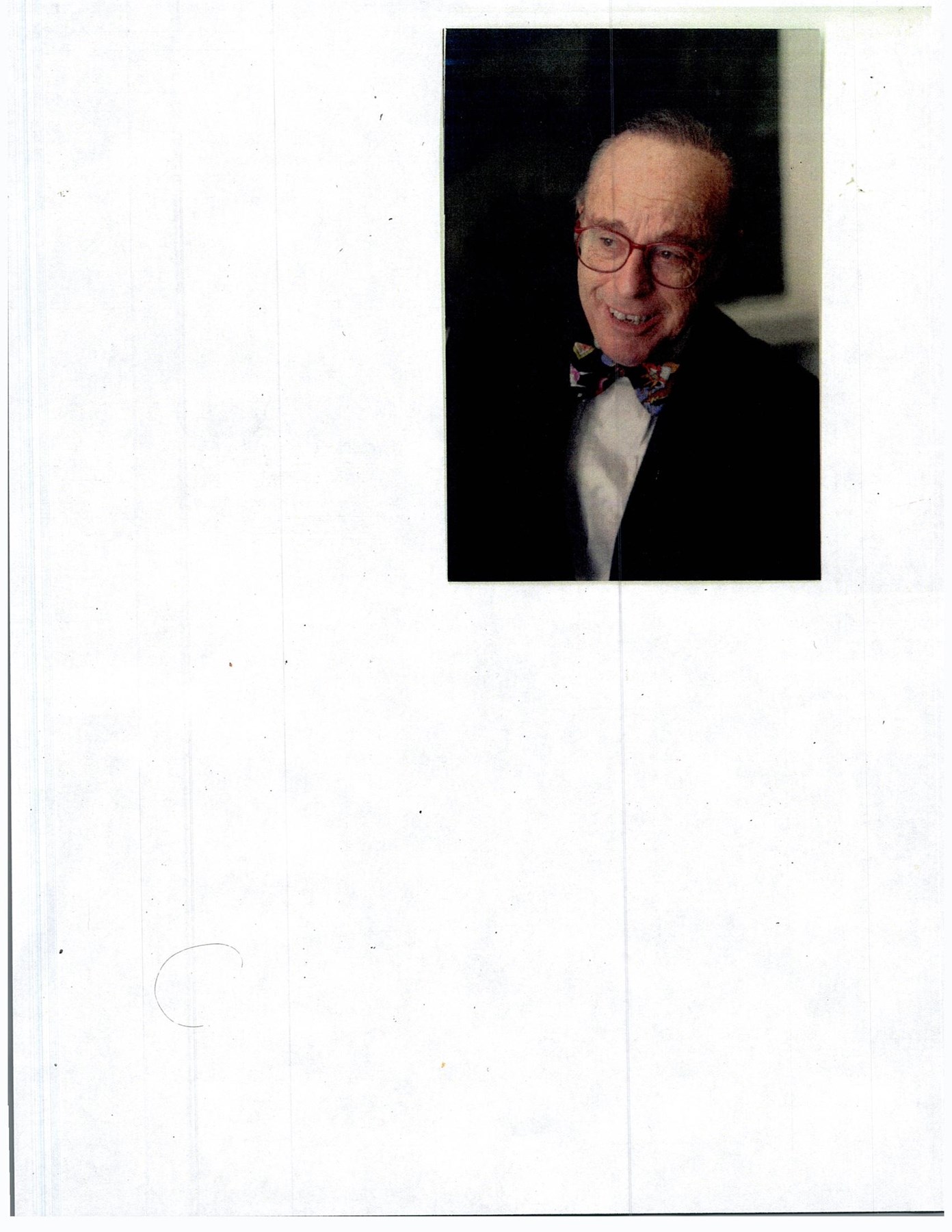 Obituary of Robert Lewis Copeland