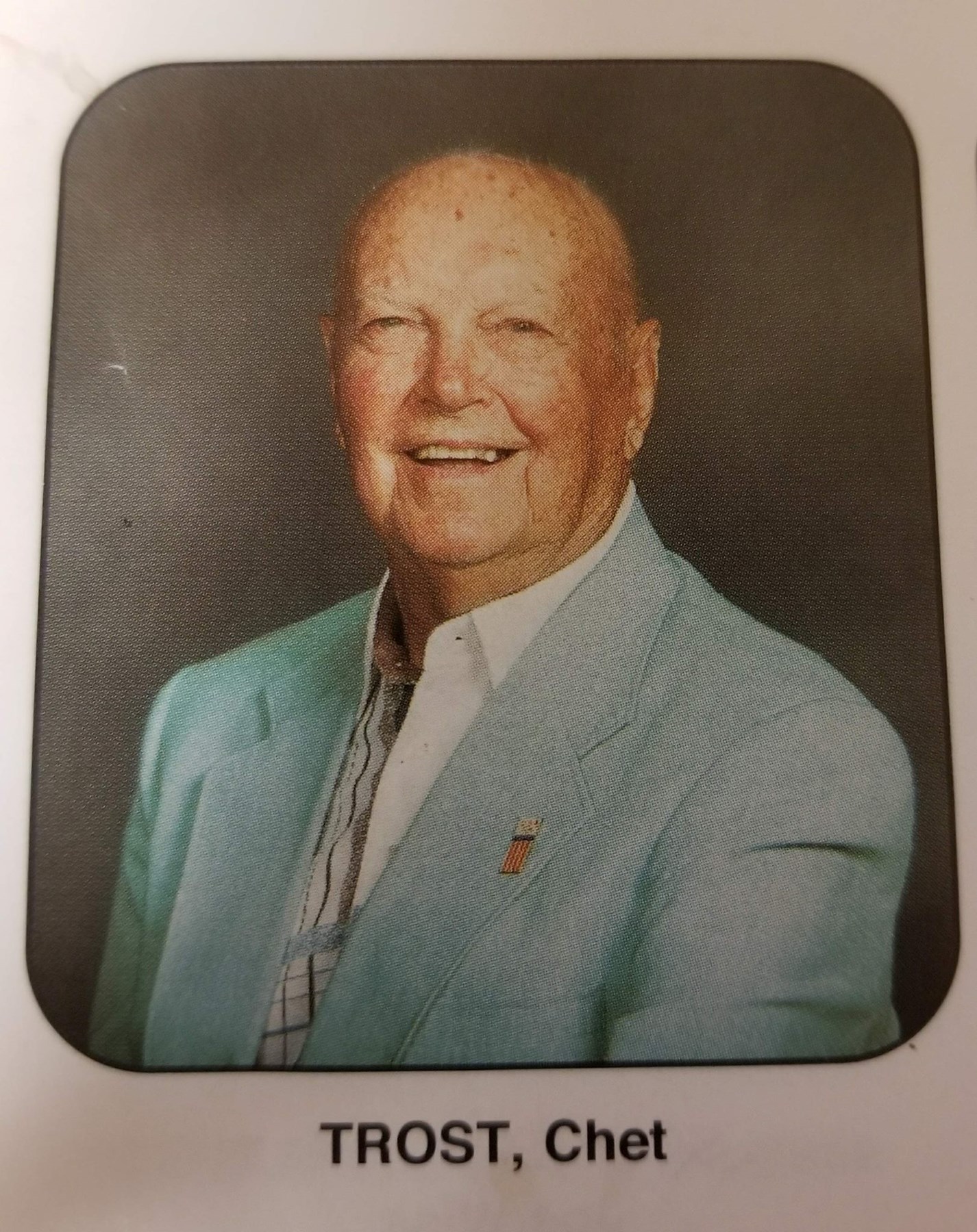 Obituary of Chester E Trost