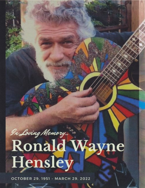 Obituary of Ronald Wayne Hensley