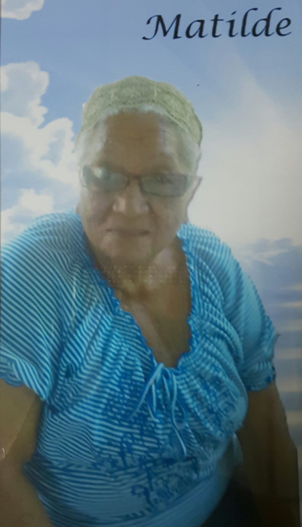 Obituary of Sra. Matilde Peña López