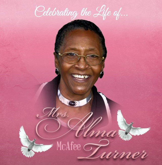 Obituary of Mrs. Alma (McAfee) Turner