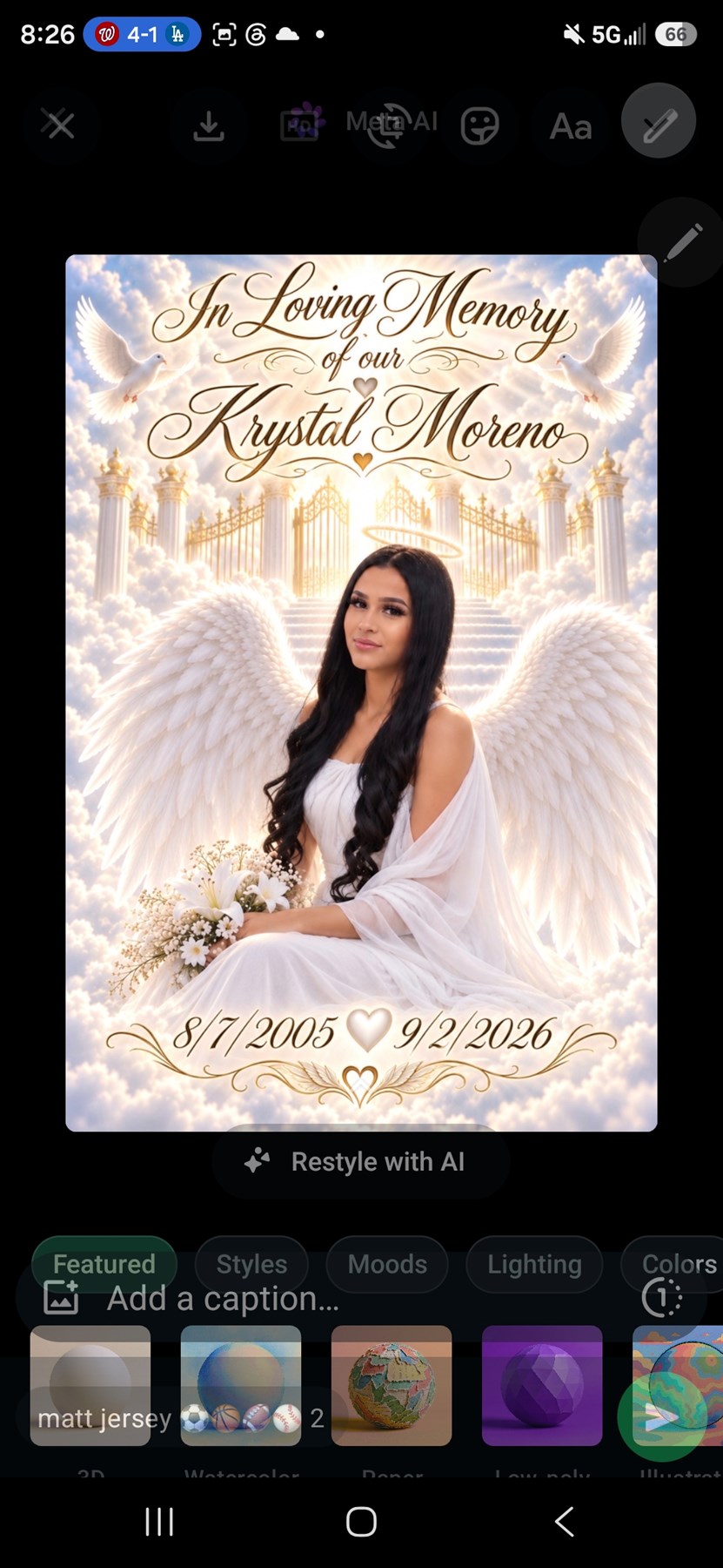 Obituary of Krystal Mykaela- Esperanza Moreno